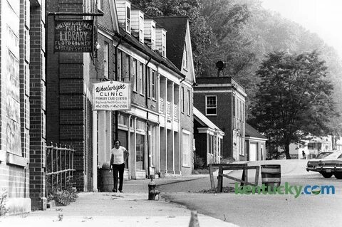Downtown Wheelwright, 1979 Kentucky Photo Archive