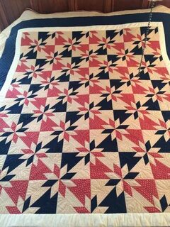 QOV Hunter's Star Quilt, completed February 2015 Hunters sta