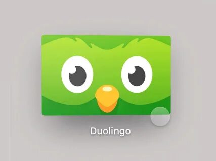 tvOS - Parallax Effect Duolingo, Icon design inspiration, Pa