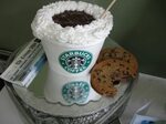 Starbucks Cake - Birthday Cakes Starbucks cake, Cookie dough