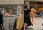 Naked Female At Denver International Airport Walked Around C