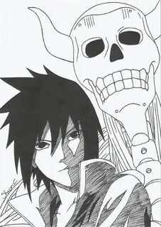 Sasuke's Susanoo por ShinsArt Naruto drawings, Naruto sketch