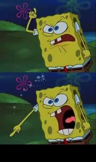Spongebob shut up and let me love you dual Blank Template - 