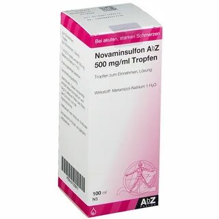 Novaminsulfon AbZ 500 mg/ml Tropfen, 100 ml - Помощь в поиск