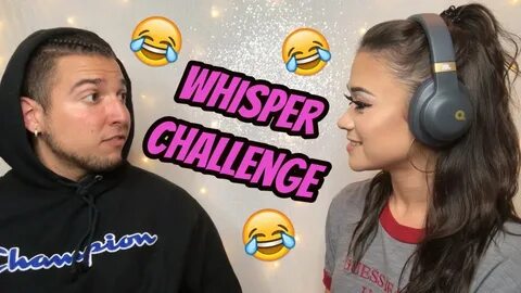 WHISPER CHALLENGE w/ MY BOYFRIEND - YouTube