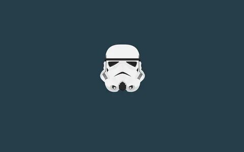 stormtrooper, Star Wars, Minimalism, Helmet Wallpaper Minima