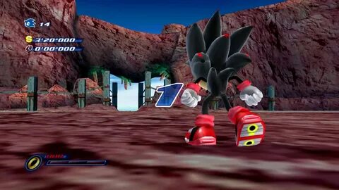 Sonic Unleashed - Red Canyon + Shadow in Sonic Unleashed - Y