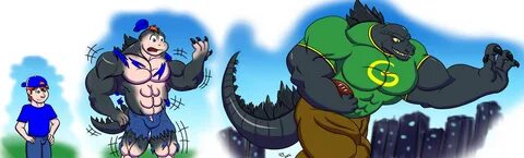 TF Commission: Football Player Godzilla - Weasyl