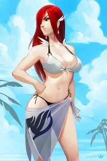 ArtStation - Beach Erza