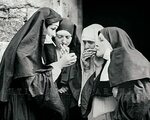 Smoking Nuns Photo Print Poster Vintage Women Cigarette Etsy