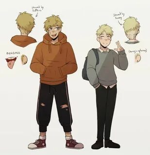 kenny butters Tumblr South park anime, South park characters