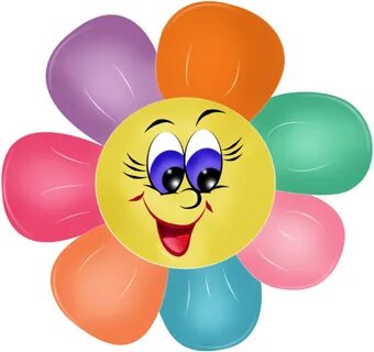 clipart smiling flower - image #7