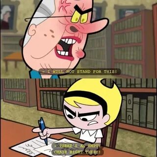 Please have a seat The Grim Adventures of Billy and Mandy Kn