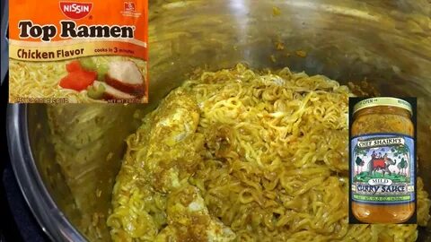 Instant Pot Ramen Curry Chicken Pieces Pressure Cooker Meal 