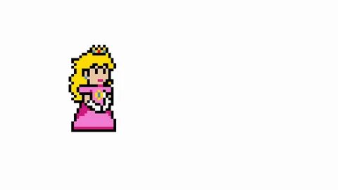 Pixilart - Mario: princess Peach by awesomebrololo