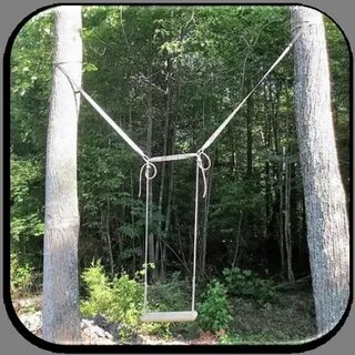 Swing Hanging Kit Between 2 Trees/wood Tree Swings/ Etsy Woo