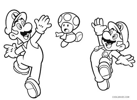 41+ Dibujos Para Imprimir Y Colorear Mario Bros