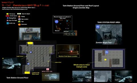 Zombified - Call Of Duty Zombie Map Layouts, Secrets, Easter