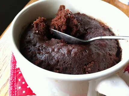 Simplfied Nutella Mug Cake Om Nom Nom - Eats & Treats