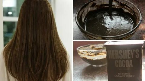 COCOA HAIR DYE CHANGE YOUR WHITE HAIR INTO BLACK 100 % effec