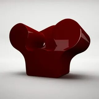 3ds max ron big easy chair