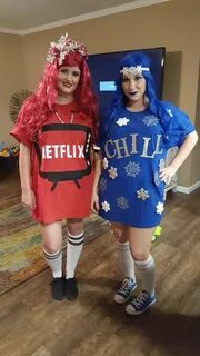 Netflix & Chill DIY Halloween Costume Netflix and chill cost