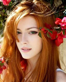 Wallpaper : face, redhead, model, portrait, long hair, photo