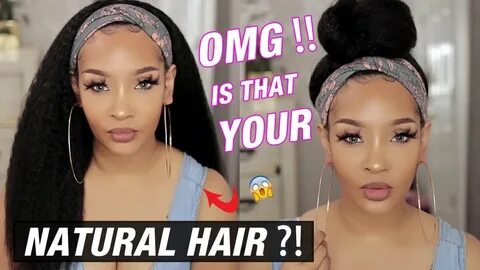 Finally A Kinky Straight Headband Wig 😱 Natural Hair GOALS ❗