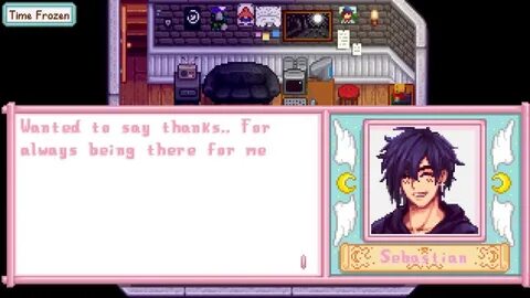 Stardew Valley - Eight Hearts Sebastian's Event (MOD) - YouT