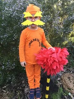 The Lorax costume for #bookweek #thelorax Storybook characte