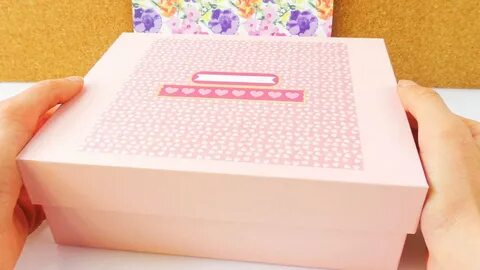 DIY Geschenkbox für die beste Freundin Box mit schönen Ideen