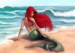 DENİZ TEMASI_Denizkızı Resimleri Dekupaj Desenleri Mermaid p
