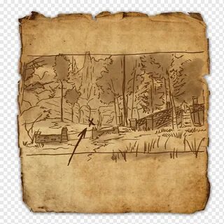 The Elder Scrolls Online Rift Treasure map Cyrodiil, peta ba