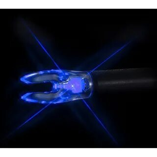 Nockturnal FIT Lighted Nocks Blue 3 pk. Kinsey's Inc.