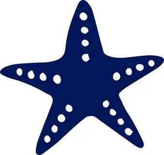 Starfish - Sea Star Silhouette Vector Clipart - Full Size Cl