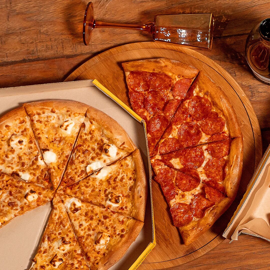 я хочу половину от четырех пицц пепперони хорошая пицца отличная фото 63