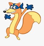 Dora The Explorer Clip Art Images - Swiper The Fox , Transpa