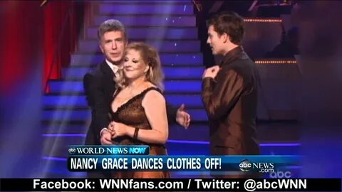 Nancy Grace Wardrobe Malfunction on Dancing With The Stars 2