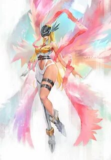 Final! #digimon #angewomon #art #print "CGlas 🎨 Artist の イ ラ