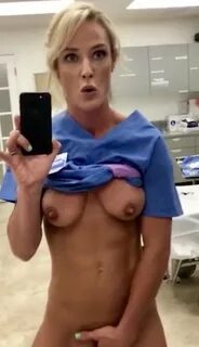 Naked Nurse Selfie - Porn Sex Photos