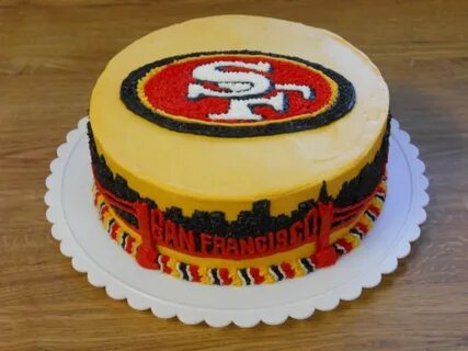 You have to see San Francisco 49ers Cake on Craftsy! - Looki