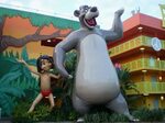 Baloo & Mowgli @ Pop - Picture of Disney's Pop Century Resor