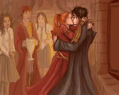 Harry Kissed Her by uknow-who on deviantART Harry potter dra