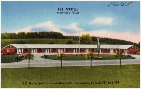File:411 Motel, Maryville's finest. 411 Motel, just south of