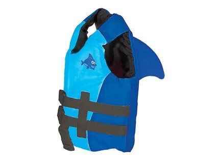 Sea Squirts SwimWays Fin Friends Life Jacket Blue 41132.