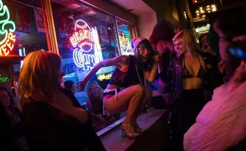 Photos: Lusty Lady, the only unionised strip club in the US,