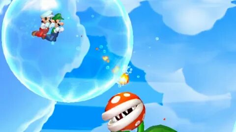 New Super Mario Bros. U - World 7 (Meringue Clouds) - 100% -