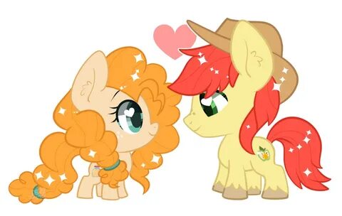 Pear Butter and Bright Mac by abc002310.deviantart.com on @D