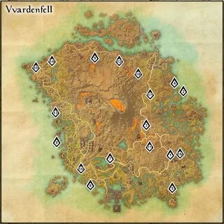 Eso Skyshard Locations Map - Floss Papers