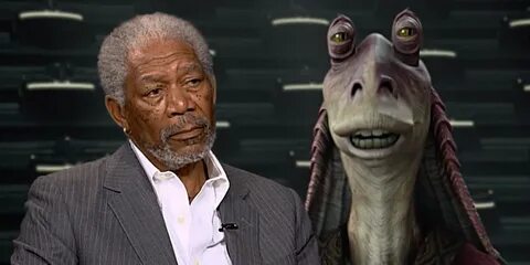 Star Wars: Here's What Morgan Freeman As Jar Jar Binks Would